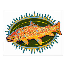 Tiger Trout postcard