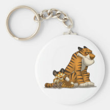 Tigers on a Keychain