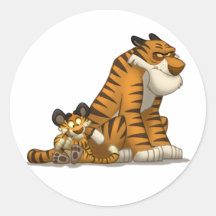 Tigers on Stickers
