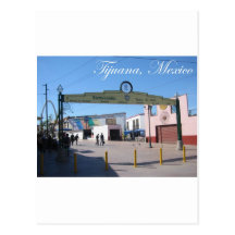 Tijuana Mexico Post Card
