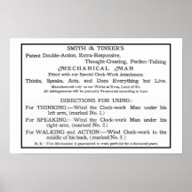 Tik-Tok Instruction Card Posters
