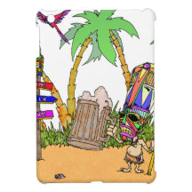 Tiki Alcohol Island iPad Mini Case