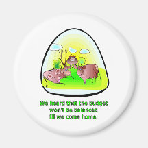 Til the Cows Come Home Fridge Magnet