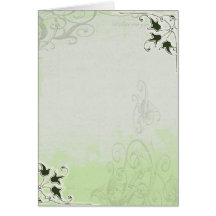 'til there was you - Green Greeting Card