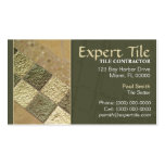 Tile Contractor Business Card