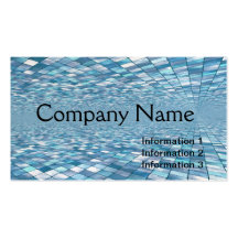 Tile Mosaic Pattern Business Cards