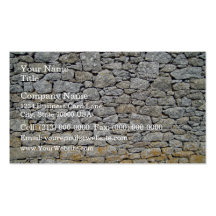 Tileable stone wall background texture, abstract p business cards
