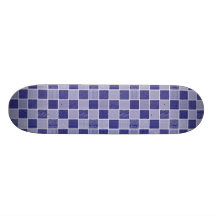 tiled designed skateboard
