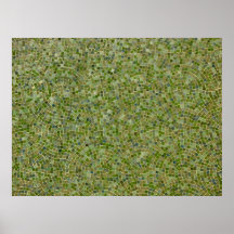 tiles green posters