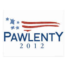 Tim Pawlenty 2012 Postcards