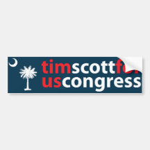 Tim Scott for U.S. Congress Bumper Sticker