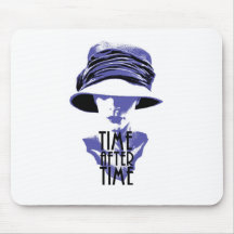 Time After Time Blues Mouse Mats