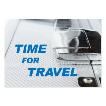 Time for travel business card templates