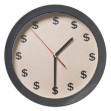 Time is Money Party Plate
