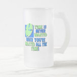 Time Is Never Wasted Beer T-shirts Gifts Coffee Mugs