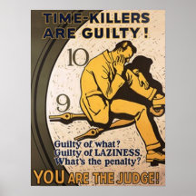 Time-Killers Are Guilty Poster