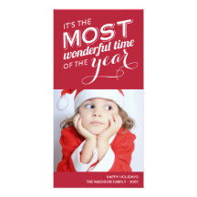 TIME OF THE YEAR | HOLIDAY PHOTO CARD