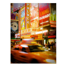 Time Square New York Carte Postale