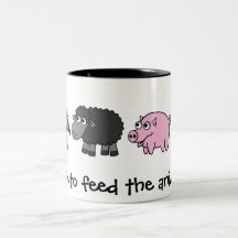 Time to feed the animals! Virtual Farmers Coffee Mug