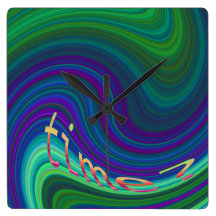 Time Warp Wall Clock