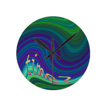 Time Warp Wall Clock