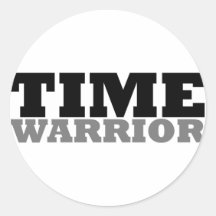 Time Warrior Stickers