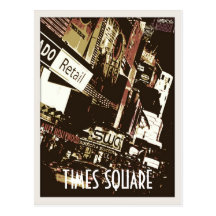 Times Square Art Postcards