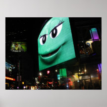 Times Square at Night Poster