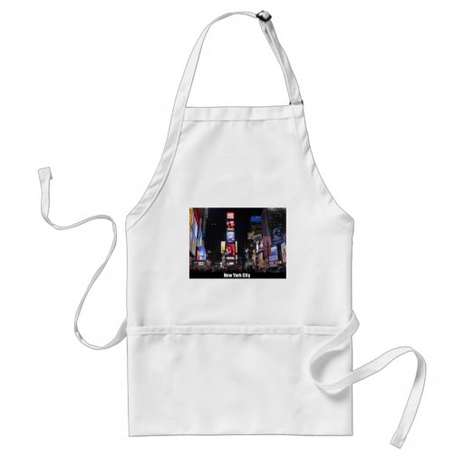 Times Square New York City Apron