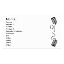 TinCansStringCard, Name, Address 1, Address 2, ... Business Card