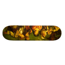 Tintoretto art custom skateboard