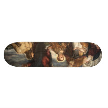 Tintoretto art skate board deck