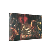Tintoretto - The Martyrdom of St Lazarus Canvas Print