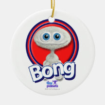 Tiny Planets Bong - You What? Ornaments