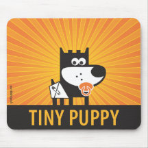 TINY PUPPY Mouse Pad