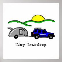 Tiny Teardrops Posters