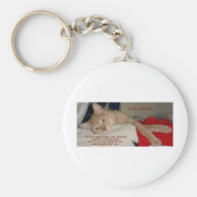 TIRED KITTY KEY CHAINS
