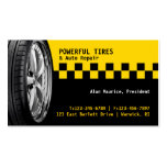 Tires Auto Repair Business Card