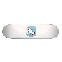 Tis The Season Snowman Skateboard Decks