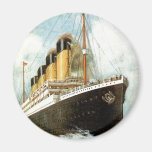 Titanic at Sea Fridge Magnet