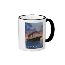 Titanic SceneWhite Star Line Mug