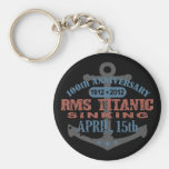 Titanic Sinking 100 Year Anniversary Keychain