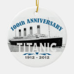 Titanic Sinking 100 Year Anniversary Christmas Tree Ornaments