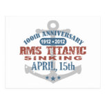 Titanic Sinking 100 Year Anniversary Post Card