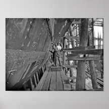 Titanic's Ironworkers Poster