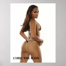 TITANIUMGIRLZ LYRIC POSTER