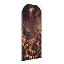 Tiziano Vecelli - Martyrdom of St Vavrinec Stretched Canvas Prints