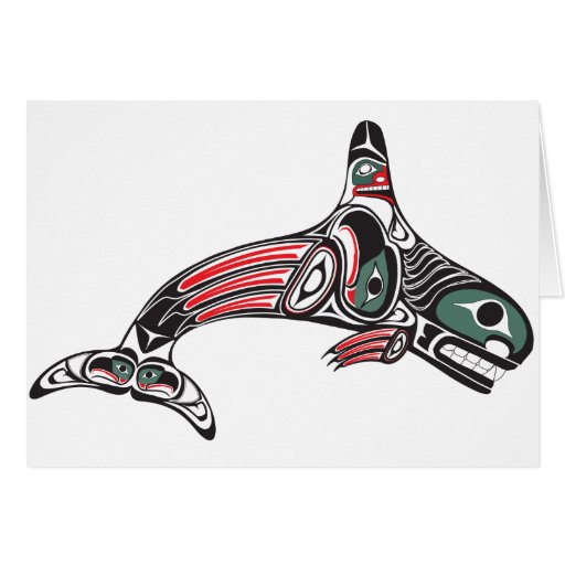 Tlingit Killer Whale & Eagle Cards