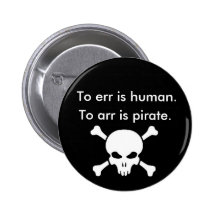 To arr is pirate button