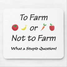 To Farm or not to farm Version 2 Mouse Pads